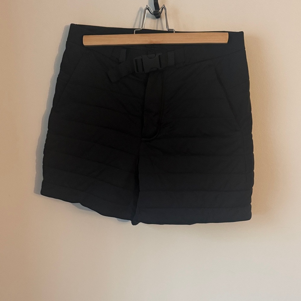 lululemon athletica Black Quilted Athletic Shorts
